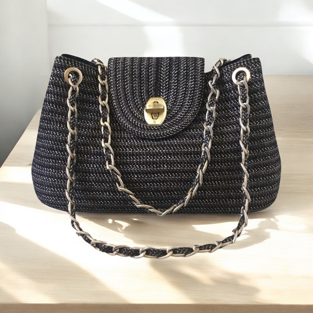 Eric Javits Woven Shoulder Bag